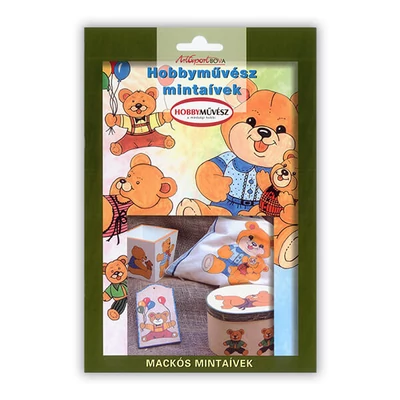 Hobby vzorový hárok - medvedíky