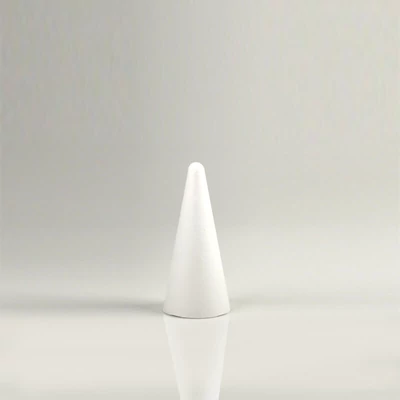 Polystyrénový kužeľ - 12 cm
