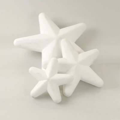 Polystyrénová hviezda - 10 cm