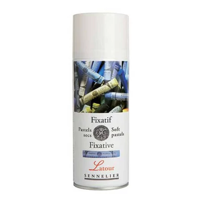 Fixačný sprej na suché pastely a pastelky Sennelier Latour, 400 ml
