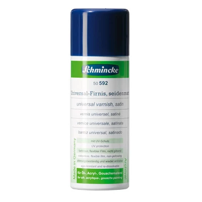 Univerzálny lak v spreji Schmincke, hodvábny lesk - 400 ml