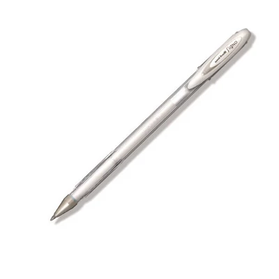 Gélové pero, UNI UM-120AC, biele