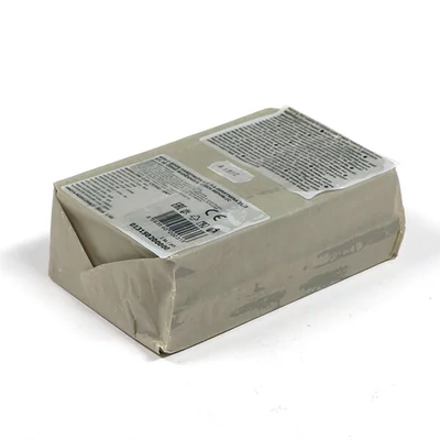 Plastelína, 1000 g, sivá