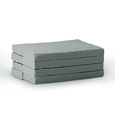 Plastelína, 1000 g, sivá