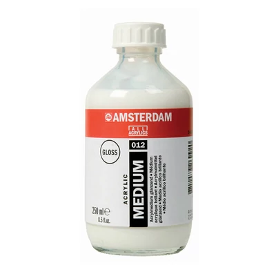 Akrylový médium Talens Amsterdam 012, 250 ml - rozjasňovač