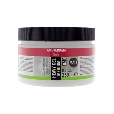 Heavy gél médium Talens Amsterdam 020 , 250 ml - matný