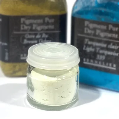 Pigment Sennelier - 010, phosphorescent yellow green, 15 g