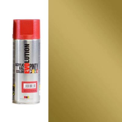 Akrylová farba v spreji, EVOLUTION metalíza, 400 ml - M192 zlatá