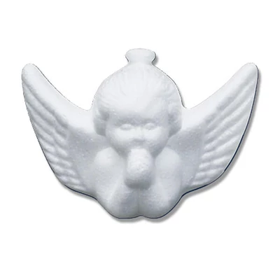 Polystyrénová figúrka, anjel - 6x9 cm