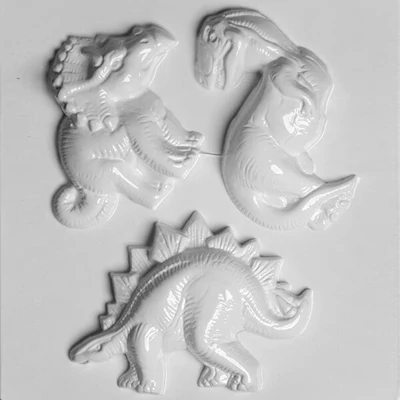 Plastová odlievacia forma Hobbyművész- dinosaury, 3 ks