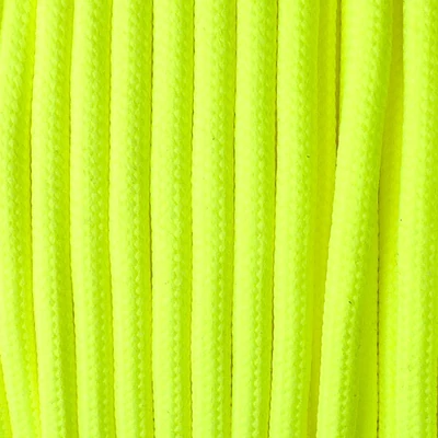 Paracord 550, v metroch, 4 mm - fluórovo zelený