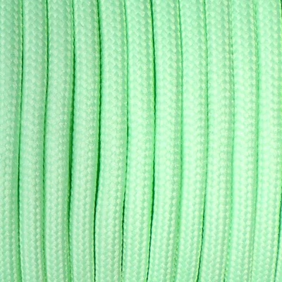 Paracord 550, v metroch, 4 mm - fosforeskujúci zelený