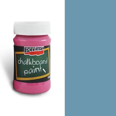 Tabuľová farba Pentart, 100 ml - vidiecka modrá