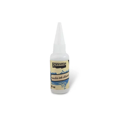 Atramentové farbivo Pentart Media ink, 20 ml - riedidlo