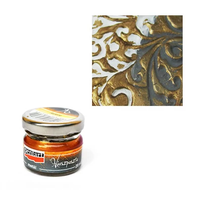 Metalická vosková pasta Pentart, 20 ml - bronzová