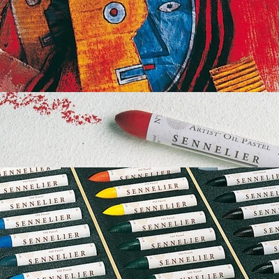 Olejový pastel Sennelier - v rôznych farbách