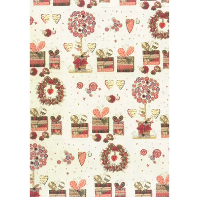 Papier na decoupage Tassotti - darčekové balíčky