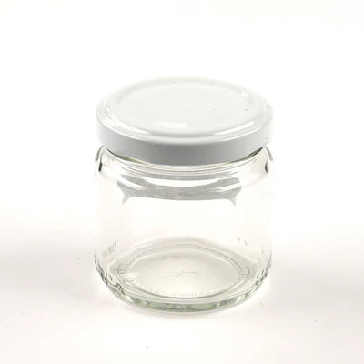 Sklenená dóza s uzáverom - 100 ml