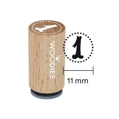 Pečiatka, Woodies, 1,3 cm - 1