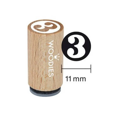 Pečiatka, Woodies, 1,3 cm - 3