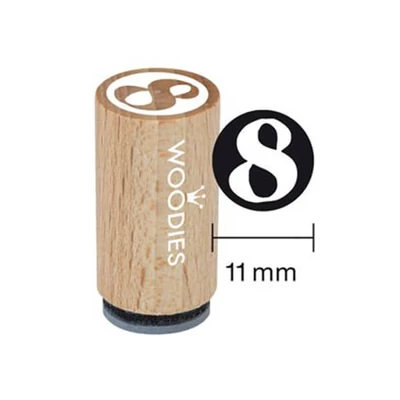Pečiatka, Woodies, 1,3 cm - 8