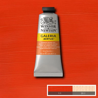 Akrylová farba Winsor&Newton Galeria, 60 ml - 090, cadmium orange hue