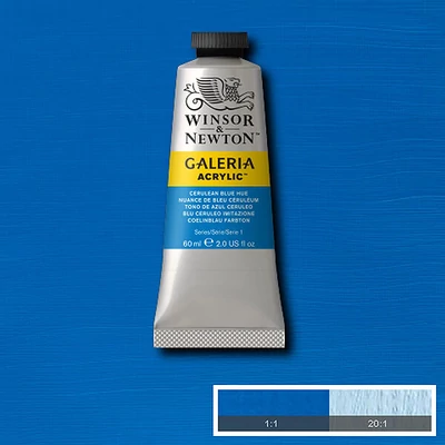 Akrylová farba Winsor&amp;amp;Newton Galeria, 60 ml - 138, cerulean blue hue