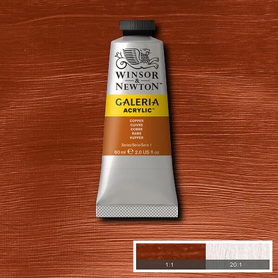 Akrylová farba Winsor&Newton Galeria, 60 ml - 214, copper