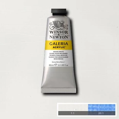 Akrylová farba Winsor&amp;amp;Newton Galeria, 60 ml - 415, mixing white