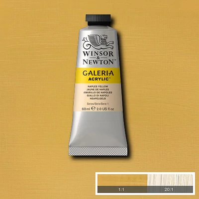 Akrylová farba Winsor&amp;Newton Galeria, 60 ml - 422, naples yellow