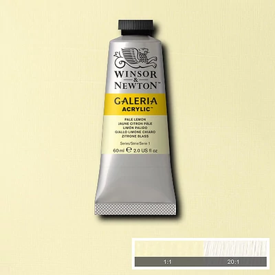 Akrylová farba Winsor&Newton Galeria, 60 ml - 434, pale lemon