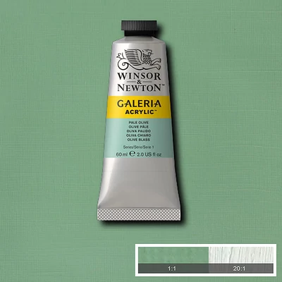 Akrylová farba Winsor&amp;Newton Galeria, 60 ml - 435, pale olive