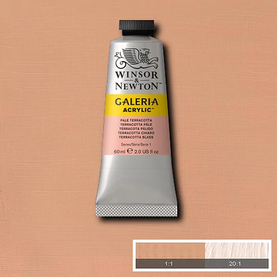 Akrylová farba Winsor&Newton Galeria, 60 ml - 437, pale terracotta