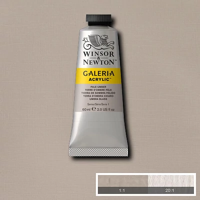 Akrylová farba Winsor&Newton Galeria, 60 ml - 438, pale umber