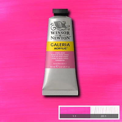 Akrylová farba Winsor&amp;amp;Newton Galeria, 60 ml - 448, opera rose