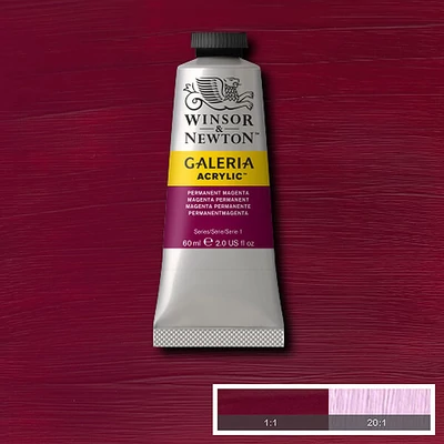 Akrylová farba Winsor&Newton Galeria, 60 ml - 488, permanent magenta