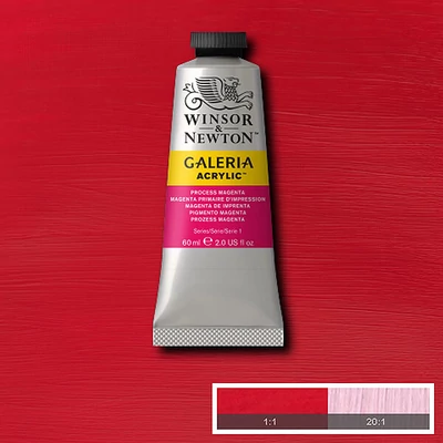 Akrylová farba Winsor&Newton Galeria, 60 ml - 533, process magenta