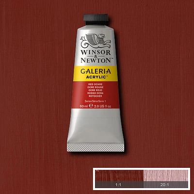 Akrylová farba Winsor&Newton Galeria, 60 ml - 564, red ochre