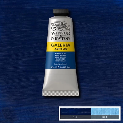 Akrylová farba Winsor&Newton Galeria, 60 ml - 706, winsor blue