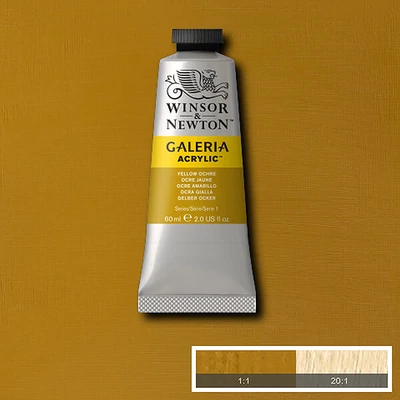 Akrylová farba Winsor&Newton Galeria, 60 ml - 744, yellow ochre