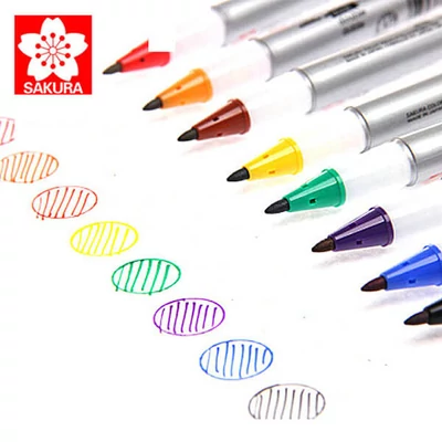 Obojstranný alkoholový popisovač Sakura IDenti Pen - v rôznych farbách