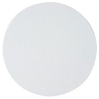 Šepsované maliarske plátno AMI - 15 cm, okrúhle