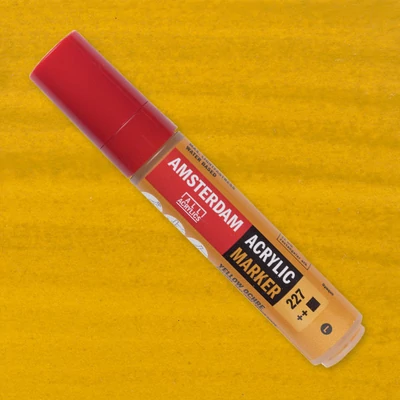 Akrylový popisovač Talens Amsterdam, L - 227, yellow ochre