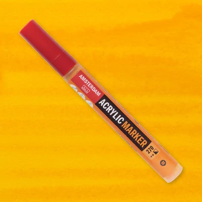 Akrylový popisovač Talens Amsterdam, M - 270, azo yellow deep