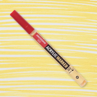 Akrylový popisovač Talens Amsterdam, S - 223, naples yellow deep