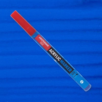 Akrylový popisovač Talens Amsterdam, S - 572, primary cyan