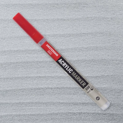 Akrylový popisovač Talens Amsterdam, S - 800, silver