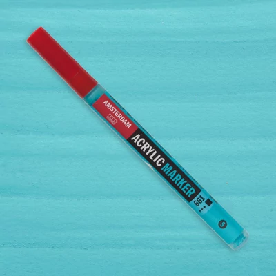 Akrylový popisovač Talens Amsterdam, S - 661, turquoise green