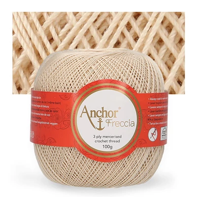 Priadza na háčkovanie, Freccia 12, 100g, 00387 telová