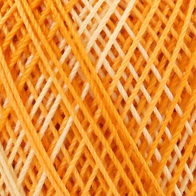Priadza na háčkovanie, Freccia 12, 50g, Multicolor, 09429 oranžová ombre